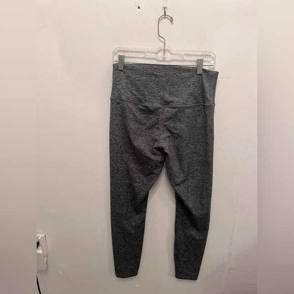 Quince Ultra High Rise Legging Size Large Grey Marled - Picture 3 of 4